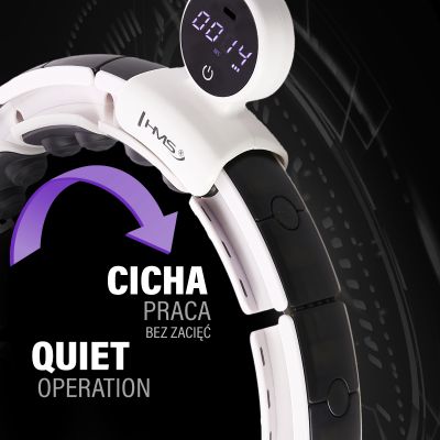 12. Hula Hop HMS HHM16 with magnet and weight white + counter