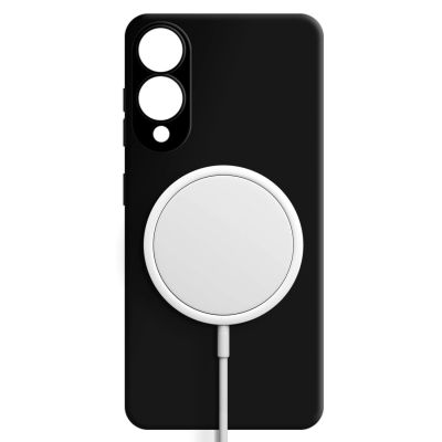 10. 3mk Hardy Silicone MagCase for Samsung Galaxy S25 Edge - Black