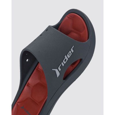 6. Rider shoes men's sports flip-flops Bay XIV Ad comfortable gray slippers