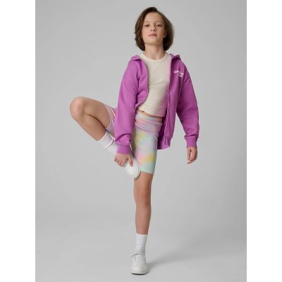 3. Girls’ Loose-Fit Hooded Sweatshirt 4F 4FJRSS26TSWSF2902-51S