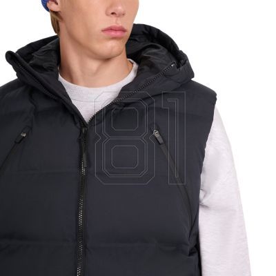 5. Men's vest 4F M226 deep black 4FWAW25TVJAM226 20S