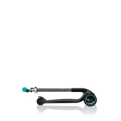 12. Globber Master Prime 3-Wheel Scooter / Black - Teal 664-105