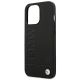 6. BMW Leather Stamp Case for iPhone 14 Pro - Black