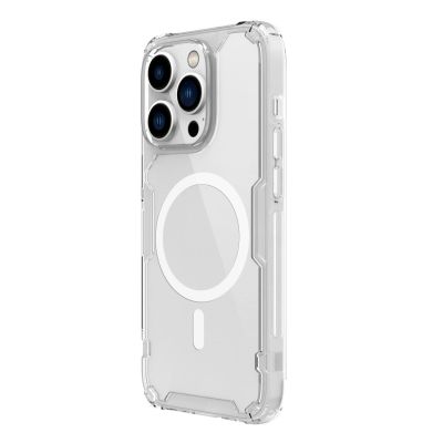 4. Nillkin Nature Pro armored case with MagSafe for iPhone 15 Pro Max - white