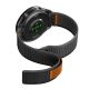 4. Spigen Athlex Airna Garmin Quick Release 22mm Strap - Black and Orange