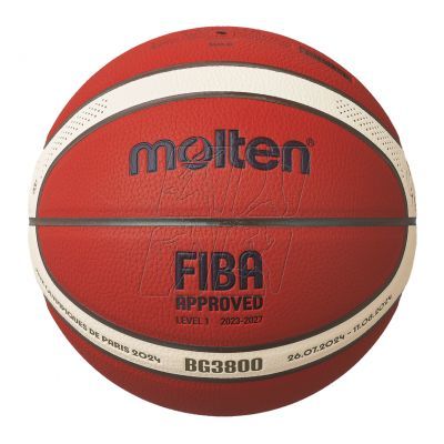 3. Basketball Molten Olympic Games Paris 2024 B7G3800-2-S4F