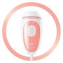 Braun Silk-expert PL1000 Intense Pulsed Light (IPL) Hair Remover Pink, White