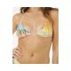 4. RIP CURL Hotel Malibu Sliding Tri multicolor women's bra