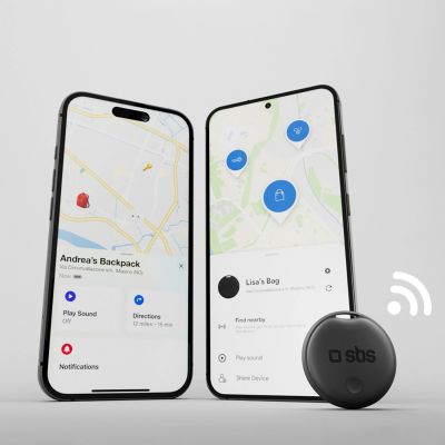 4. SBS universal locator Track My Dual - black