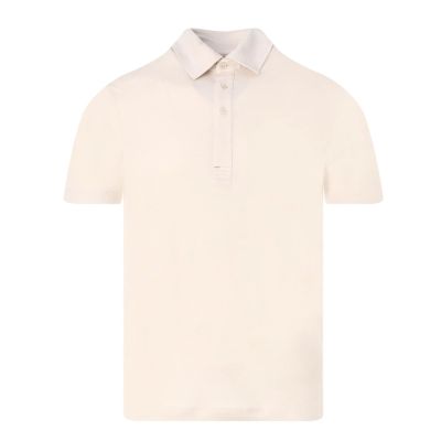 2. Paul&Shark Men's Beige Cotton and Lyocell Polo Shirt 25411283-348
