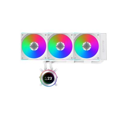 4. Lian Li GA II Hydroshift II LCD-C 360CL all-in-one water cooling 12cm White