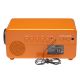 6. Denver CR-425 Retro Clock Radio Orange