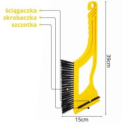 2. ICE CAR 1 YELLOW ICE SCRAPER