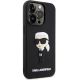 4. Karl Lagerfeld KLHCP14L3DRKINK iPhone 14 Pro 6.1" black/black hardcase Rubber Ikonik 3D