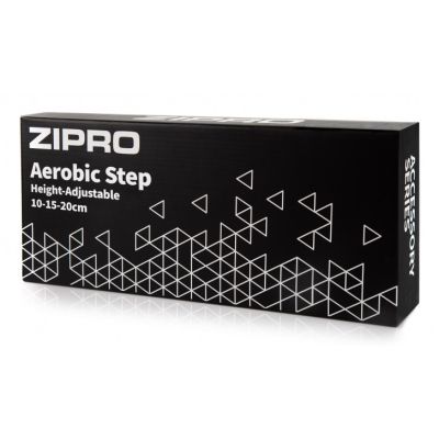 6. ZIPRO 5901793678627 aerobic step Black 250 kg Adjustable height