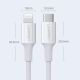 14. Ugreen cable USB Type C - Lightning 3A cable 0.25 m white (US171)