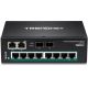2. Trendnet TI-PG102, Unmanaged, Gigabit Ethernet (10/100/1000), Full Duplex, Power over Ethernet (PoE), Wall-mountable