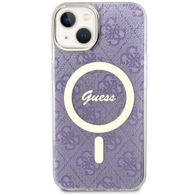 3. Guess 4G MagSafe case for iPhone 14 - purple