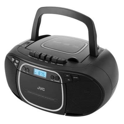 5. JVC RC-E451B Boombox black radio player