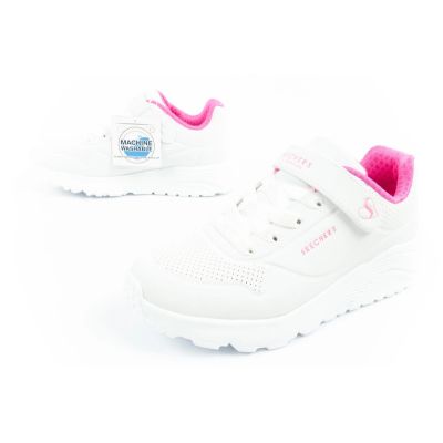 17. Skechers Uno Lite children's sports sneakers white comfortable