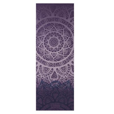 2. Gaiam Purple Lattice Yoga Mat 4 mm 64747