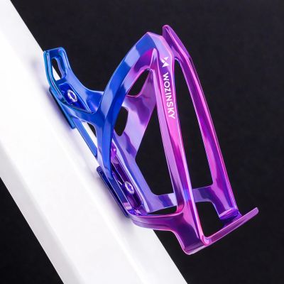 3. Wozinsky WUR-01BP Bike Bottle Holder Basket - Blue and Purple