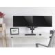 5. Desk mount for 32" flat panel Clamp