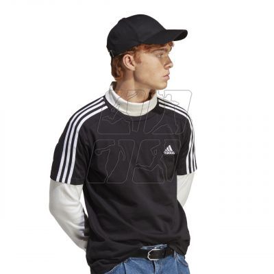 4. adidas Essentials Single Jersey 3-Stripes Tee M IC9334