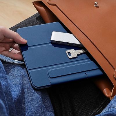 7. ESR Rebound Magnetic Case for iPad Pro 12.9” 2020 / 2021 / 2022 / iPad Air 13” 2024 / 2025 - Blue