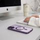 9. Tech-Protect MagFlex Case for iPhone 17 - Transparent Purple