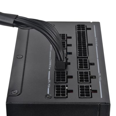 8. Silverstone DA1000R Gold Power Supply Module 1000 W 20+4 pin ATX ATX Black