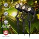 16. Nedis ZBLOS10RGBW3 Smartlife RGB Zigbee 3.0 3W 3-pack outdoor lamp