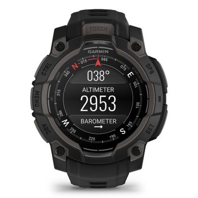 19. Garmin Instinct 3 AMOLED 45 mm Sports Watch, Black