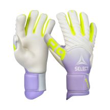 Select 89 Women v26 Goalkeeper Gloves Purple, White, and Lime 500097