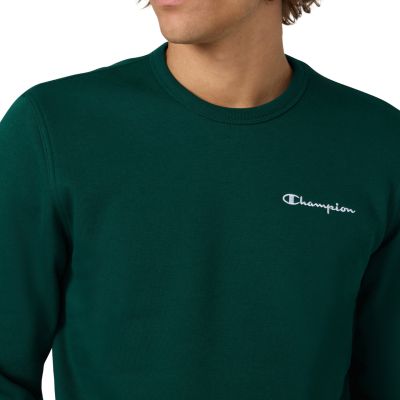 10. Champion Crewneck Sweatshirt Men's Green 221792 GS584