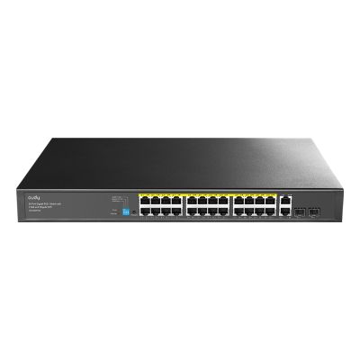 6. Cudy GS1026PS2 Switch Unmanaged Gigabit Ethernet (10/100/1000) PoE Support Black