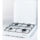9. Ravanson K-04T 4-burner adjustable gas stove (white)