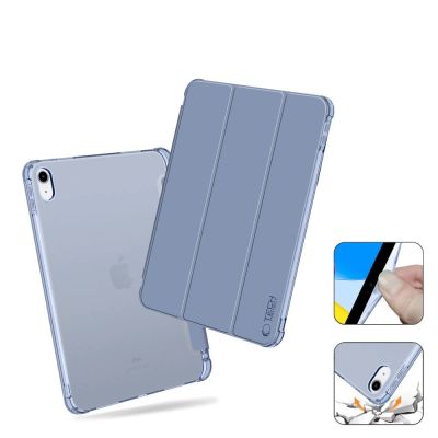 3. Tech-Protect SC Pen Hybrid Case for iPad 10 / 2022 - Blue - Transparent