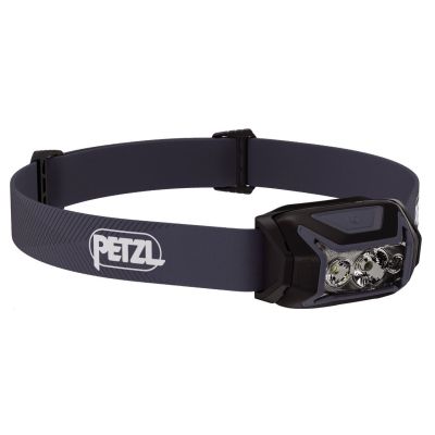 PETZL Actik Black 450 lm hybrid mountain headlamp