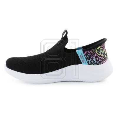 4. Skechers Slip-ins Ultra Flex 3.0 shoes - Colory Wild Jr 303801l-BKMT