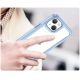5. Outer Space Case iPhone 14 Plus hard cover with gel frame blue