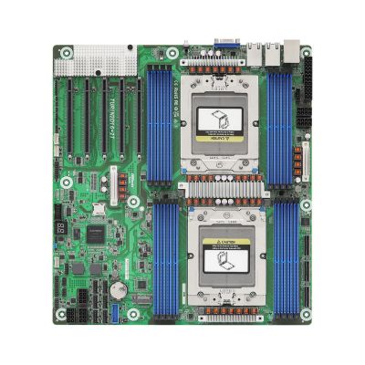 AsRock TURIN2D16-2T Motherboard 2x SP5 AND Epyc 9004/9005 Soc (16x DIMM, 2x MCIO, up to 16xSATA, 1xM.2, 2x10Gbe, IMPI EEB)