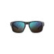 2. Julbo Shield M Glasses - Matte Black | Reactiv Performance 2-4 Dl Bleu