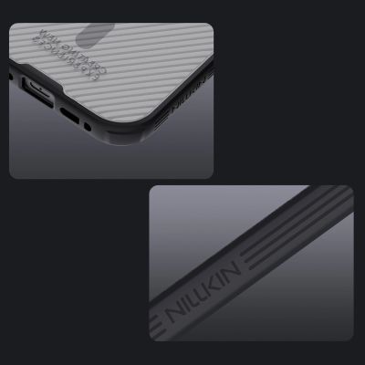 16. Nillkin CamShield Pro MagSafe Compatible Case for iPhone 17 - Transparent Black