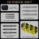 6. Harrows NX-90 Tapered QP darts 90% steeltip