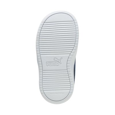 6. Puma Rickie AC+ Inf kids' shoes white and blue 384314 44