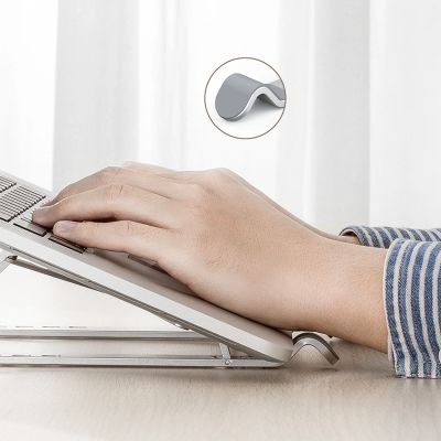 7. Orico PFB-A21 11-17" adjustable foldable laptop stand - silver