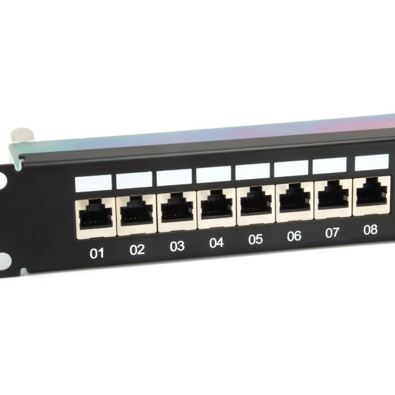 3. equip Pro - Patch panel - CAT 6a - RJ-45 X 24 - 1U - 48.3 cm (19")