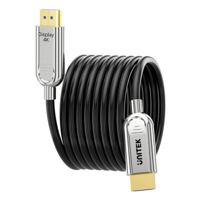 9. UNITEK HDMI OPTICAL CABLE 2.0 AOC 4K 60HZ 20M