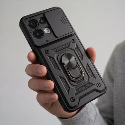 9. Tech-Protect CamShield Pro Case for Xiaomi Redmi 17 4G / 5G - Black